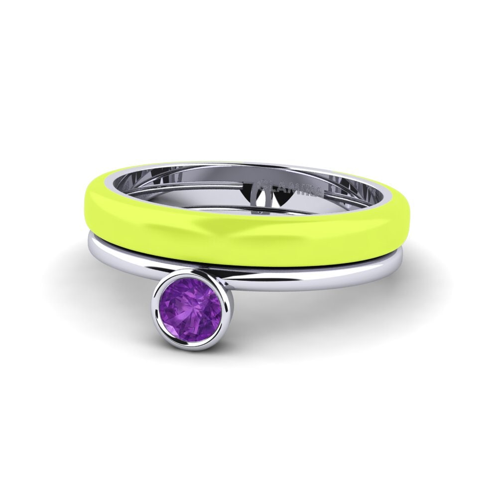 950 Palladium Ring Bavegels - H