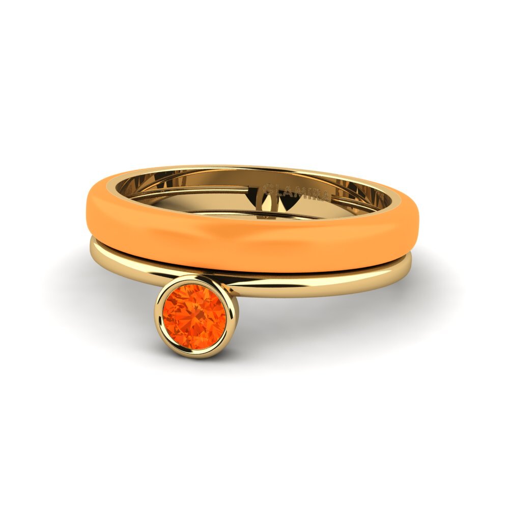 Feueropal Ring Bavegels - H