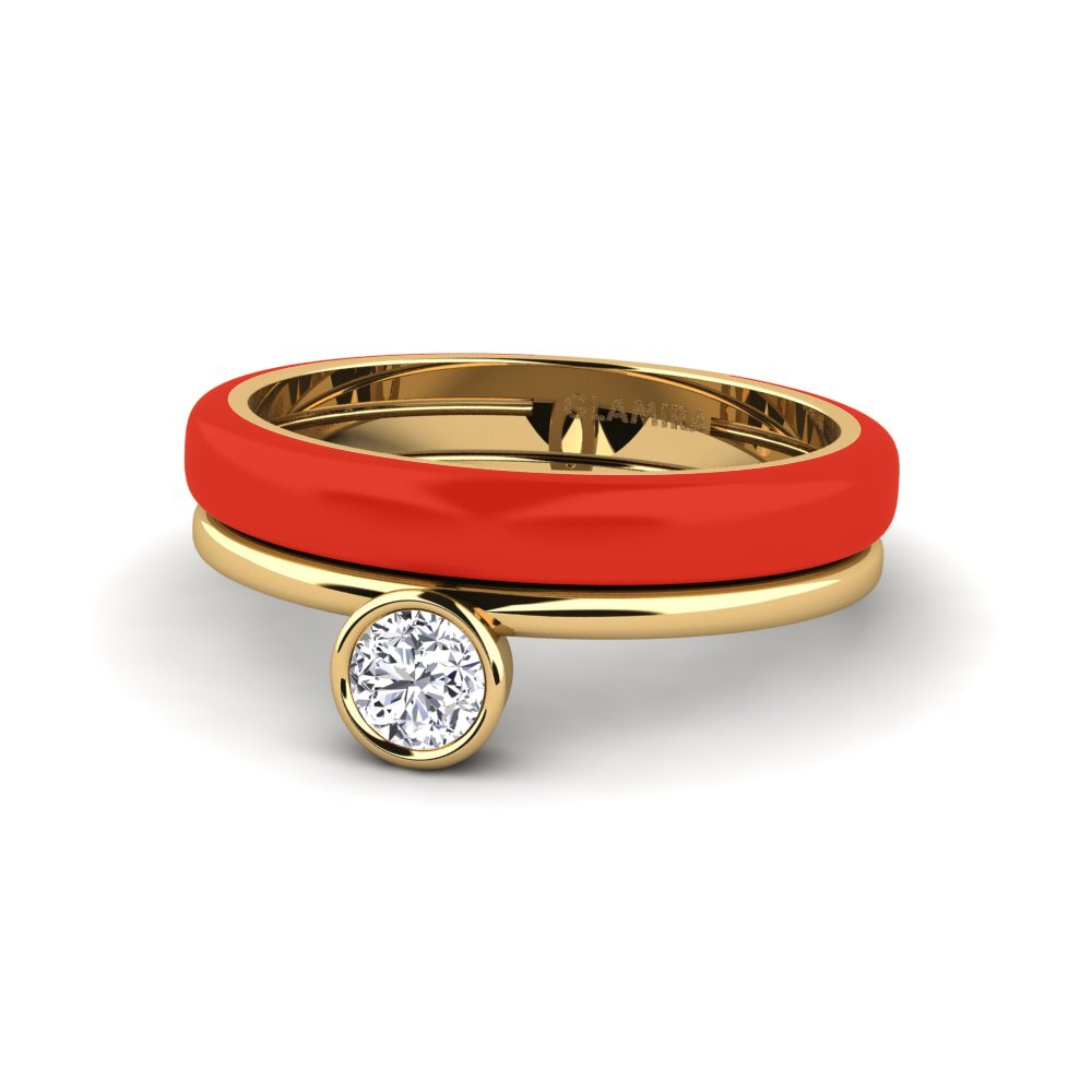 9ct Yellow Gold Ring Bavegels - H