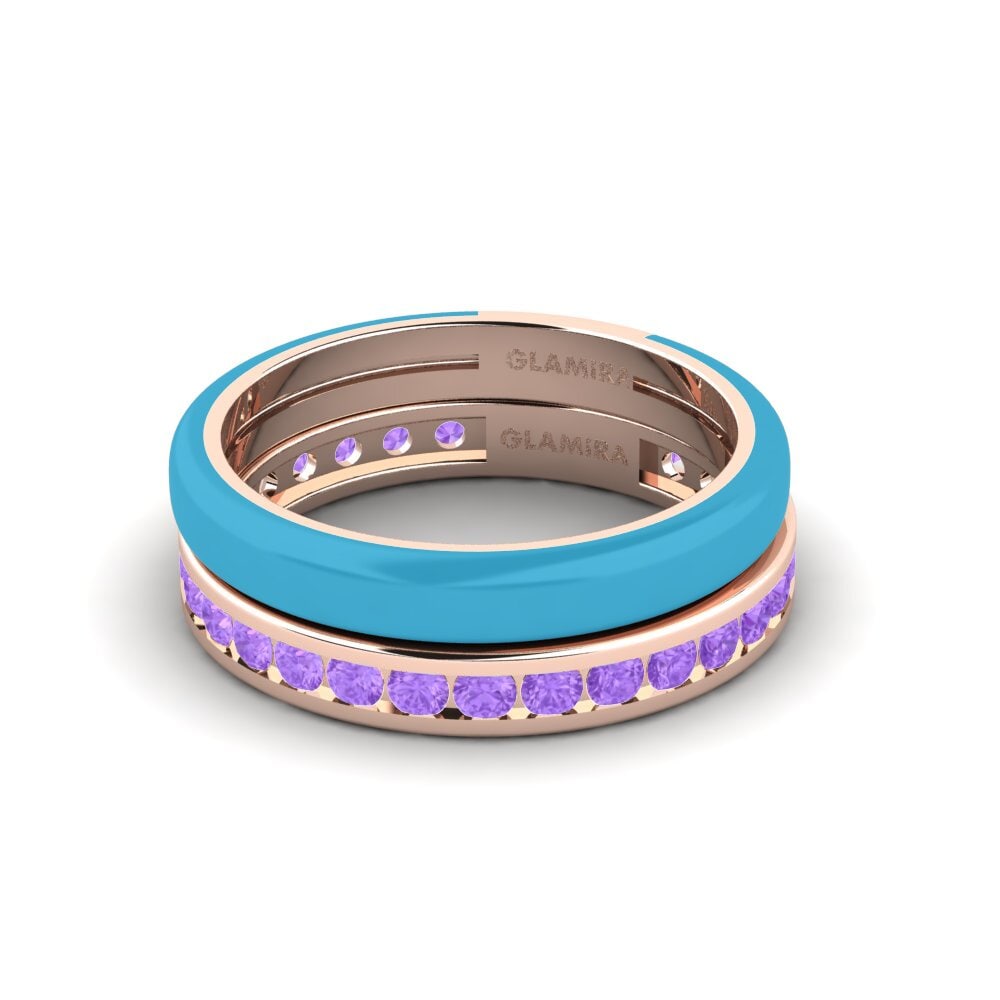 14ct Rose Gold Ring Bavegels - I