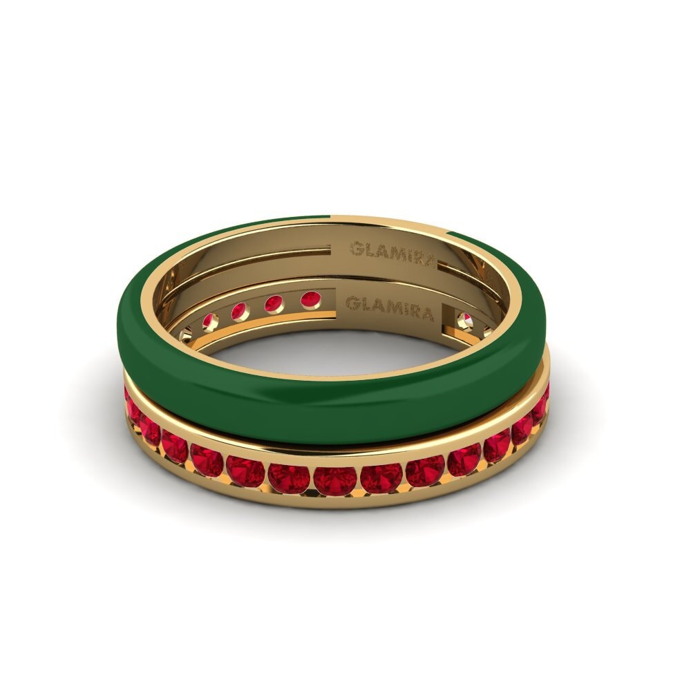 Circonita Roja Anillo Bavegels - I