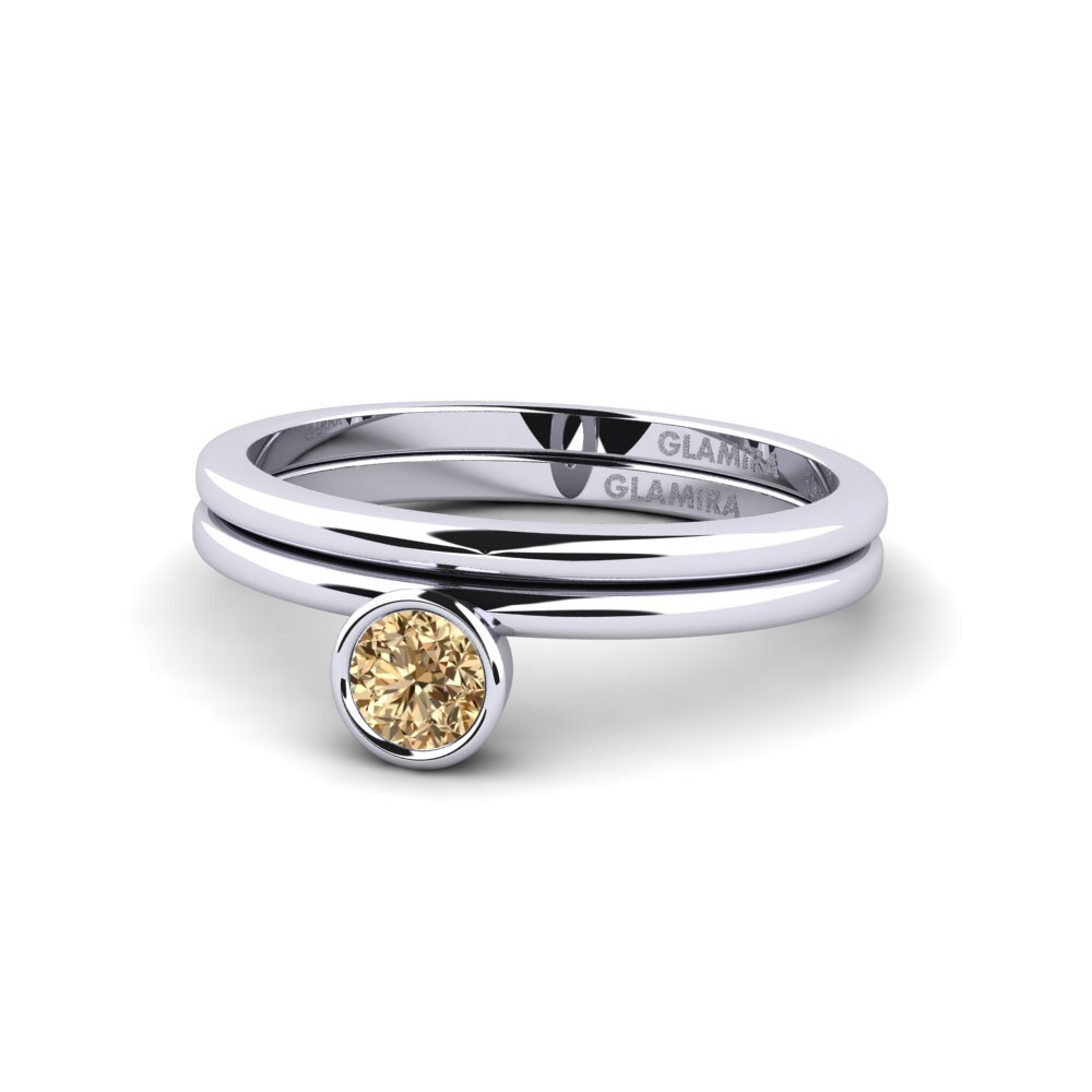 Brown Diamond Ring Bavegels - K