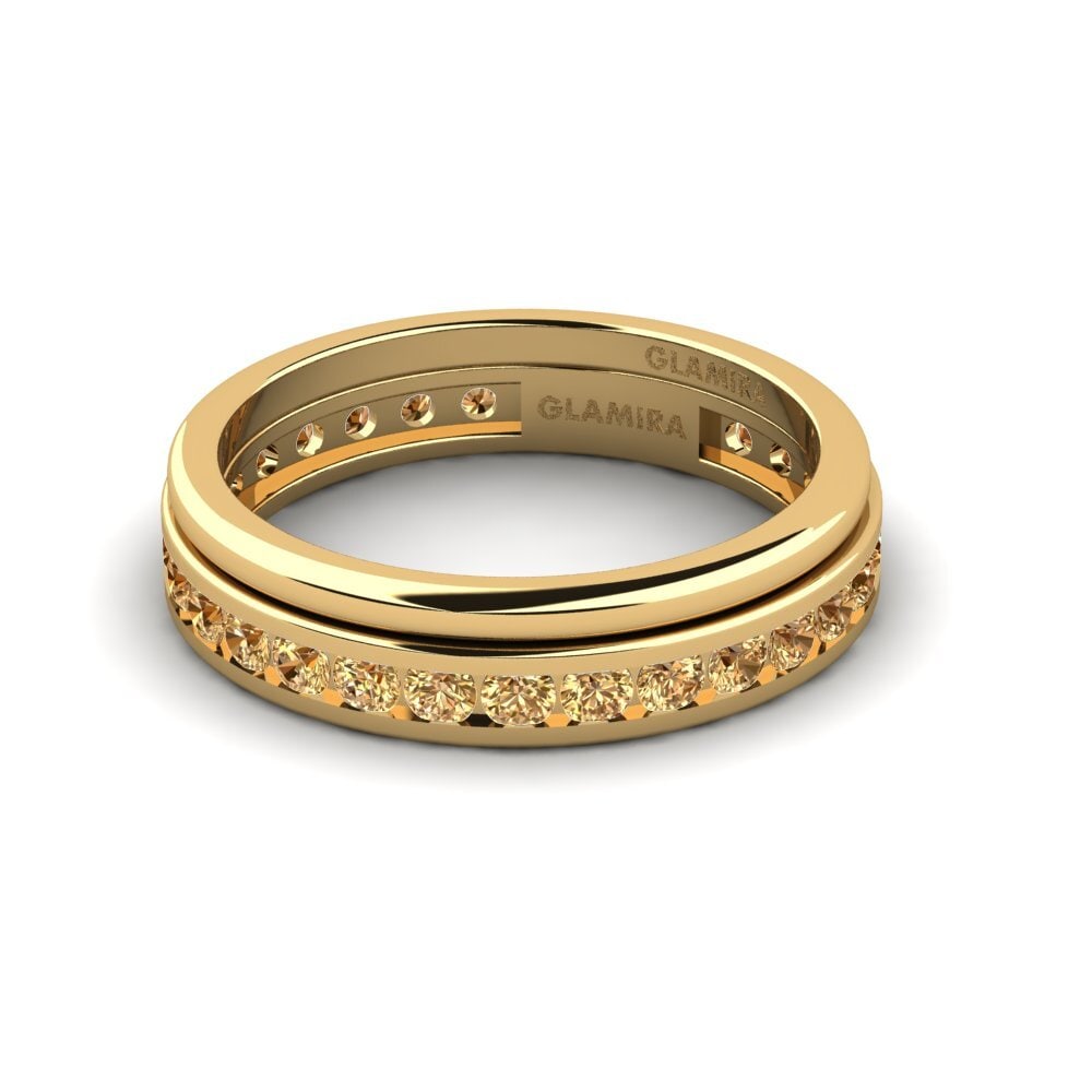 Brown Diamond Ring Bavegels - L