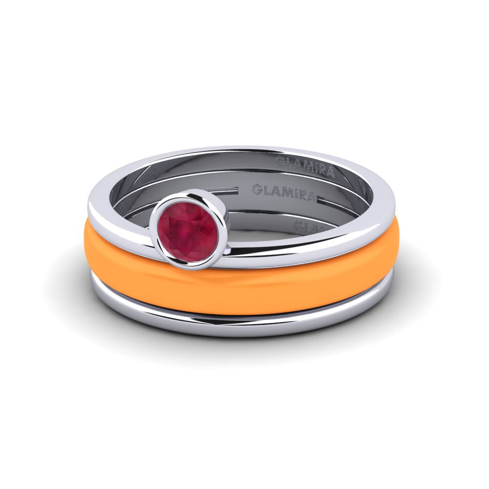 Rubin Ring Bavegels - M