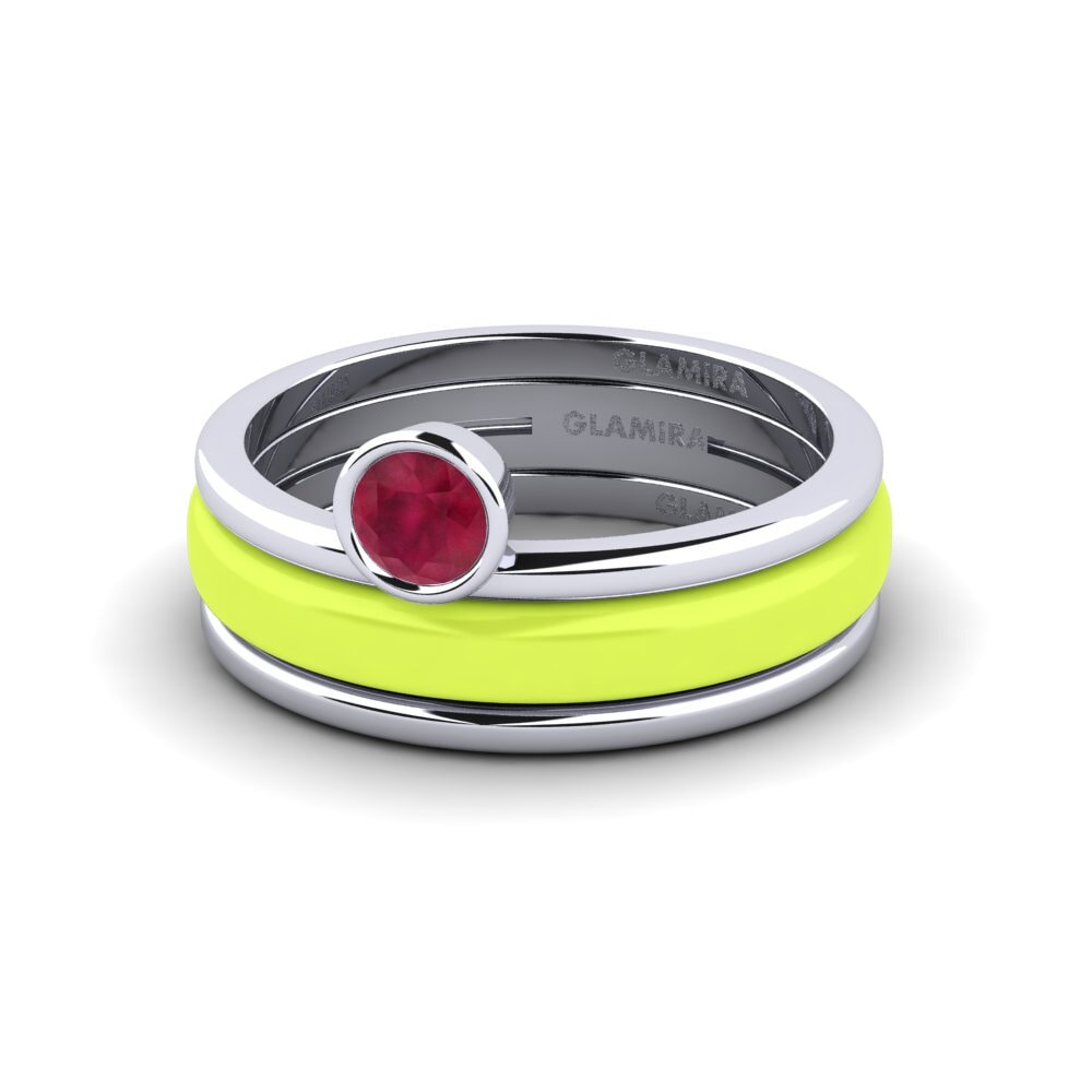 Rubin Ring Bavegels - M