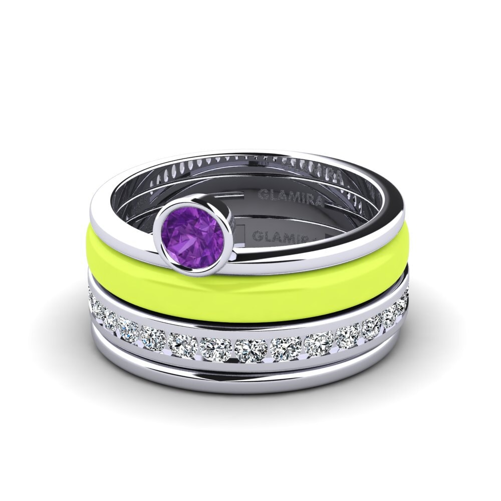 950 Palladium Ring Bavegels - N