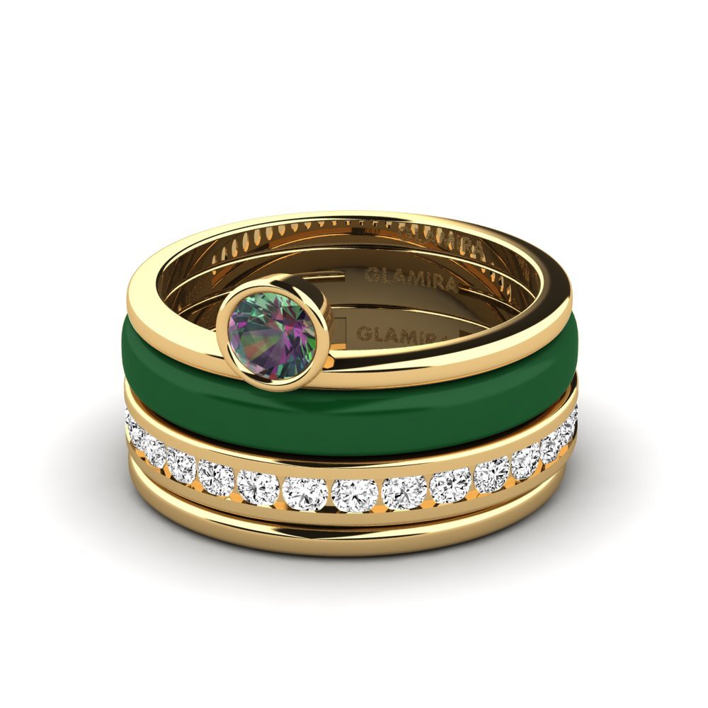 Mystic Topas Ring Bavegels - N