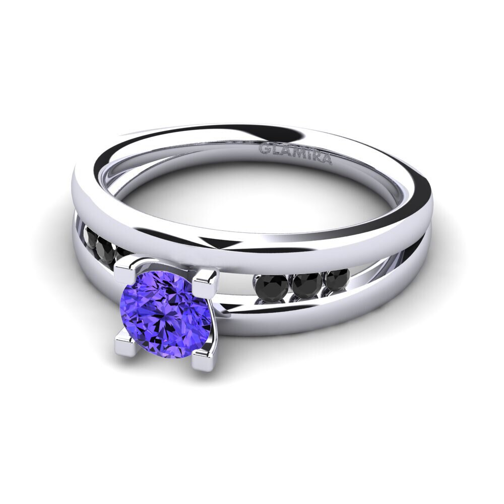 Bague de fiançailles Bayamine Tanzanite