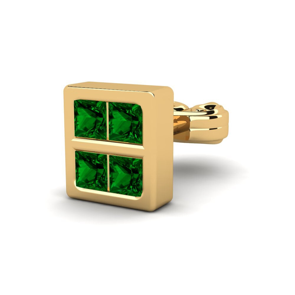 Princesse Zircone Vert Boucle d'oreille homme Beartic