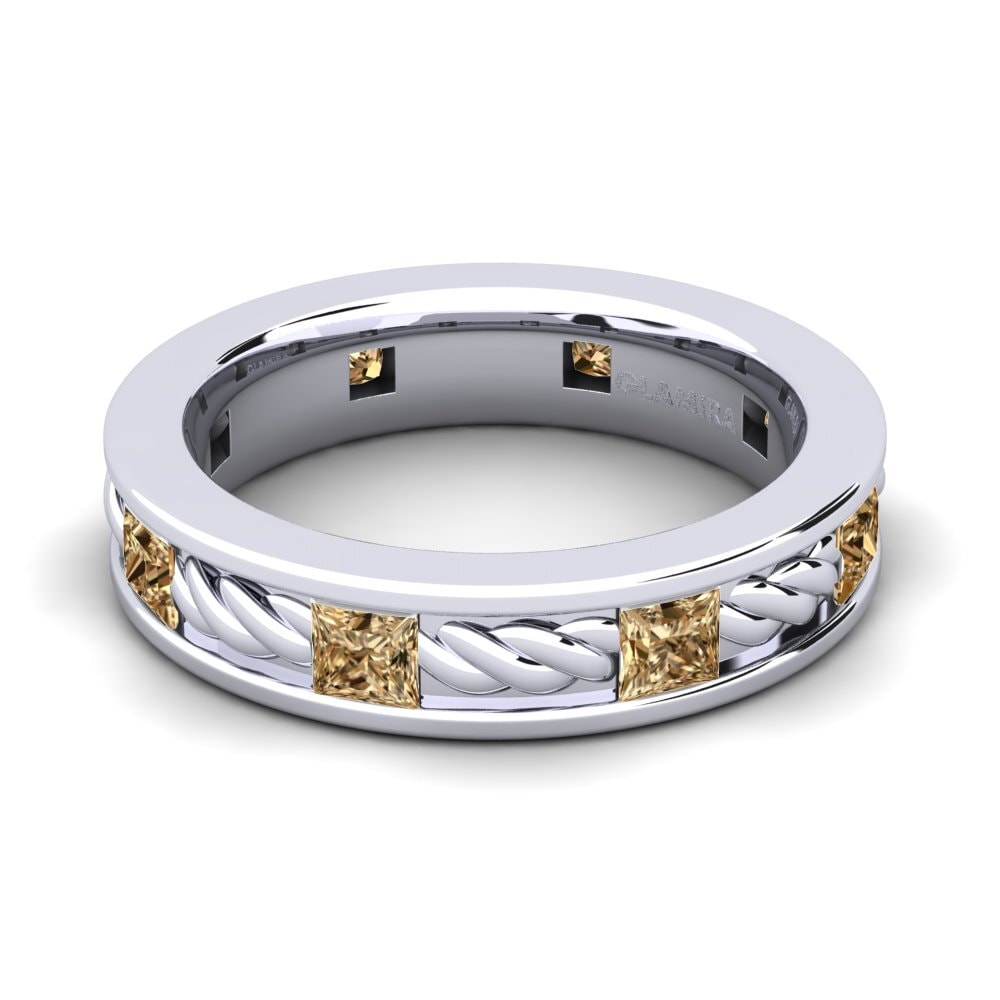 Diamant Brun Bague pour homme Beau