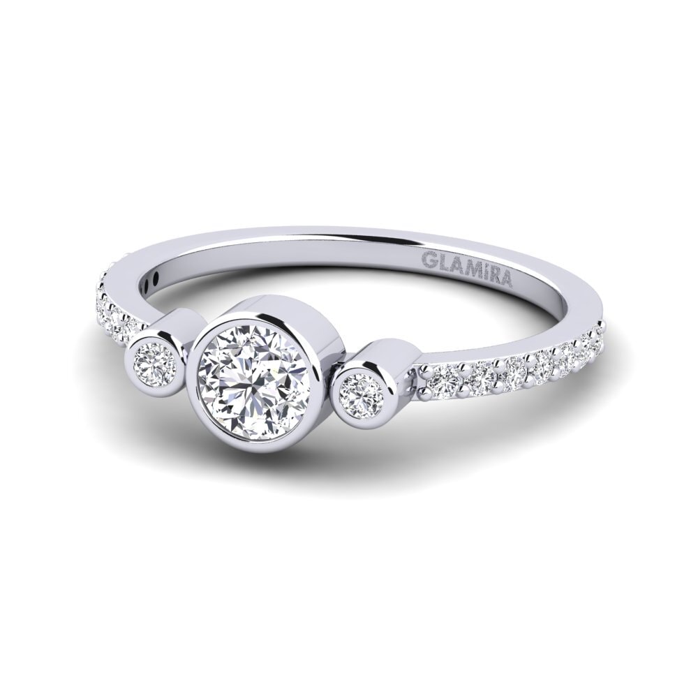 Diamante cultivado en laboratorio Anillo de compromiso Bece