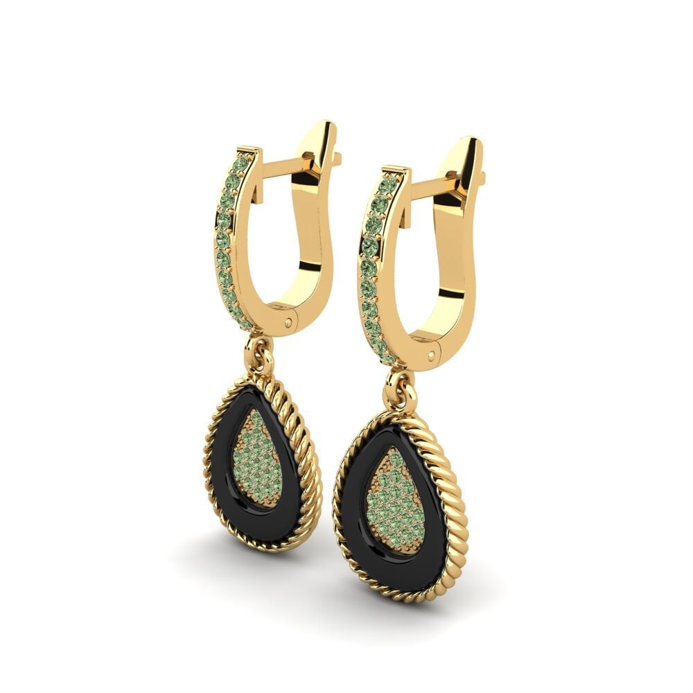Diamante Verde Pendiente de mujer Becker
