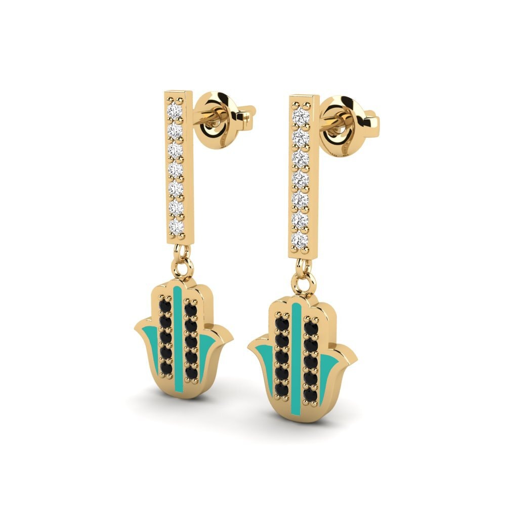 Black Onyx Women's Earring Bedroeft
