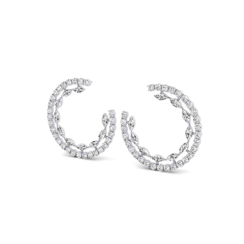 Moissanite Dames Oorbellen Beecha