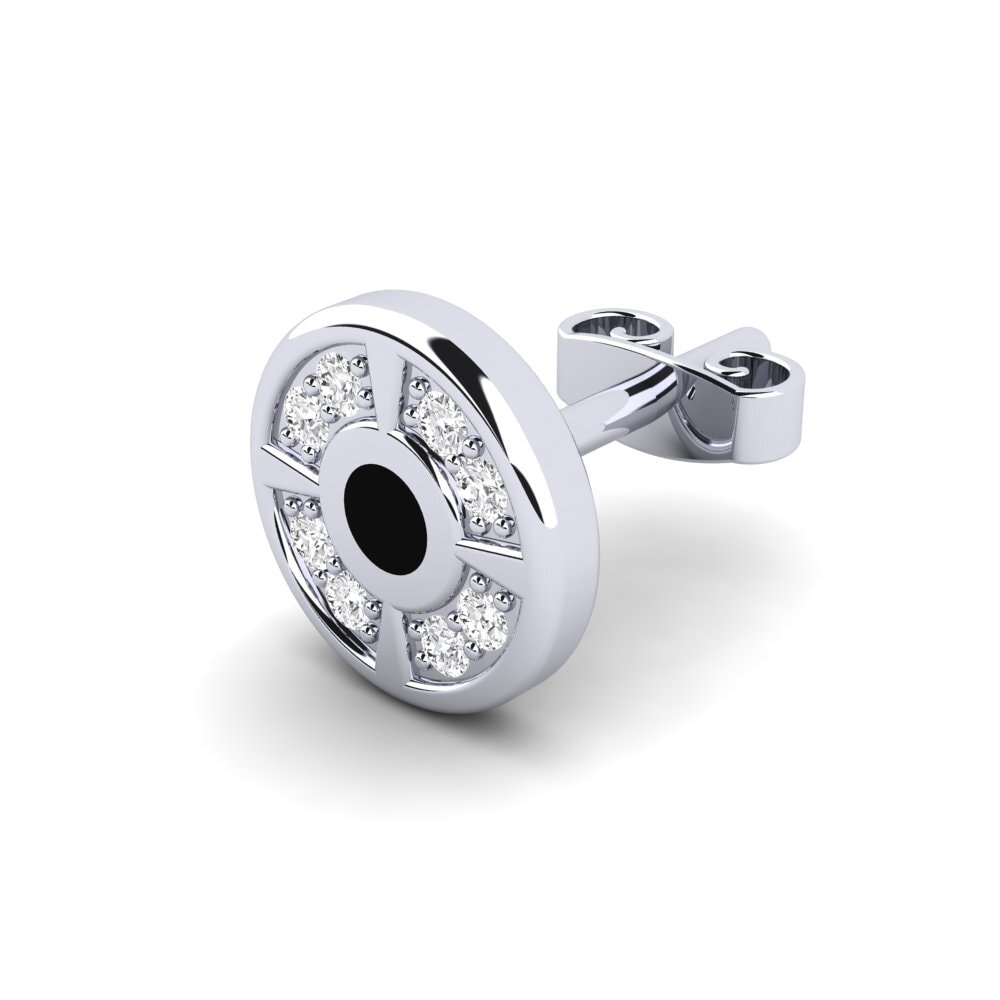 White sapphire Men's Earring Beedrill