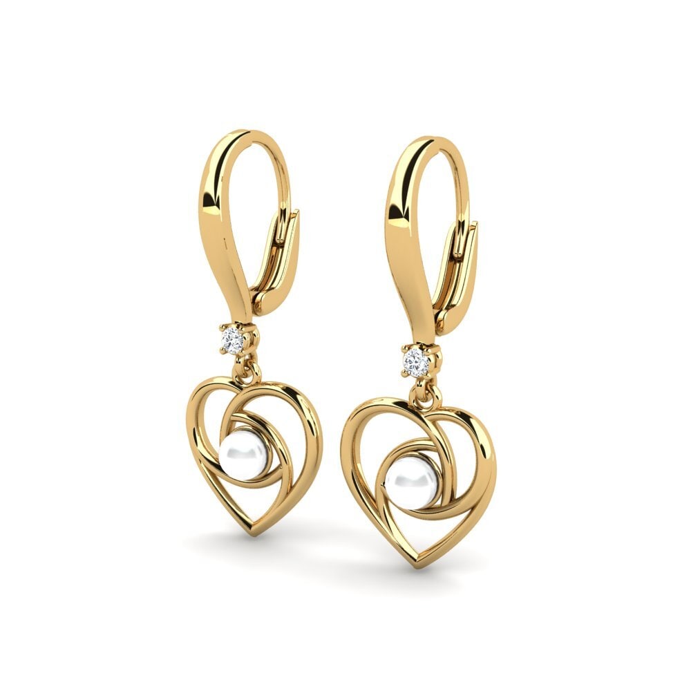 14ct Yellow Gold Women's Earring Befit