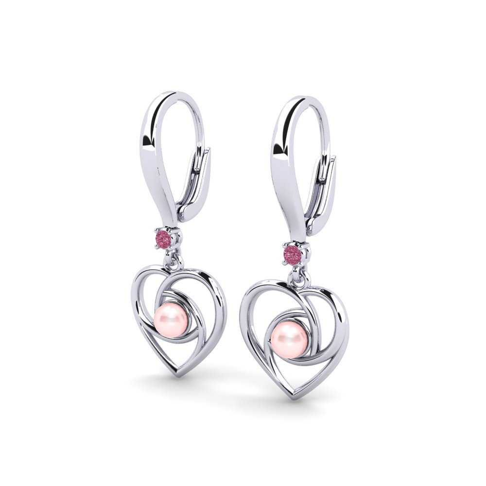 Granate Rhodolite Pendiente de mujer Befit