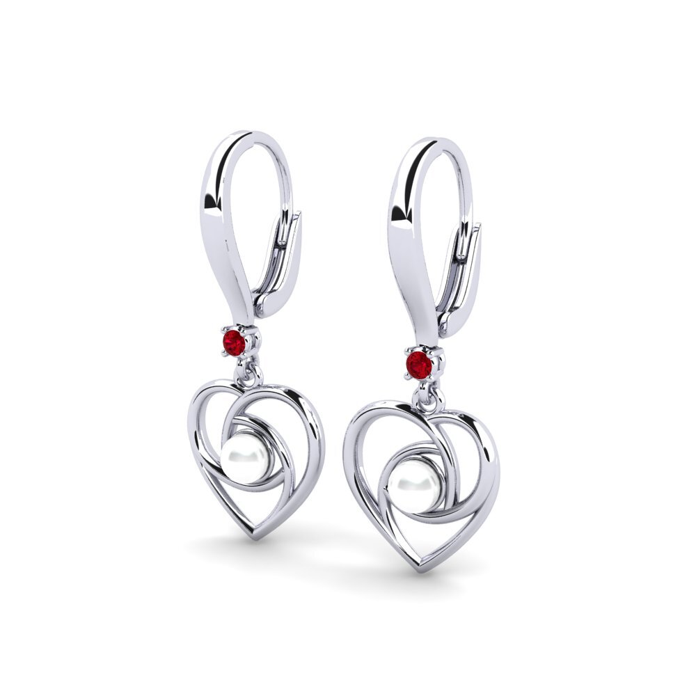 Red Zirconia Women's Earring Befit