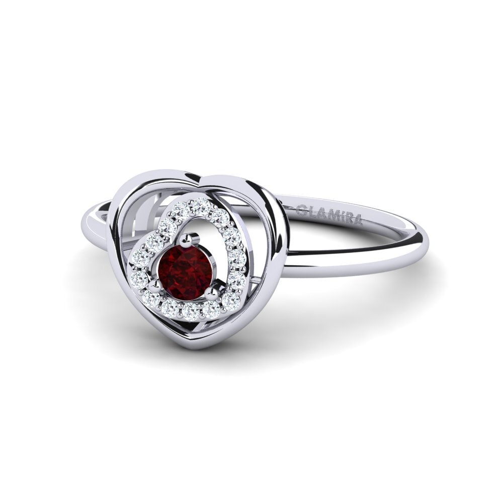 Garnet Ring Belenos