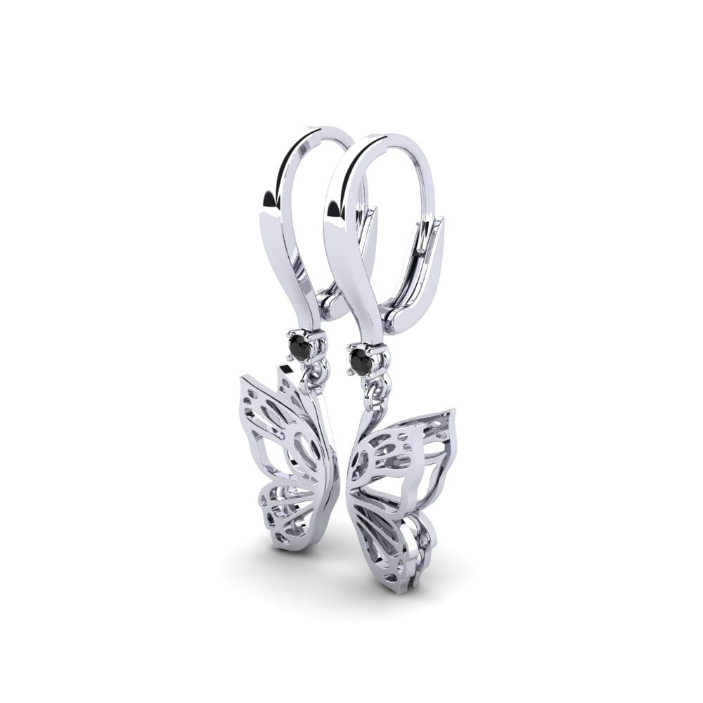 Black Sapphire Earring Belfiore