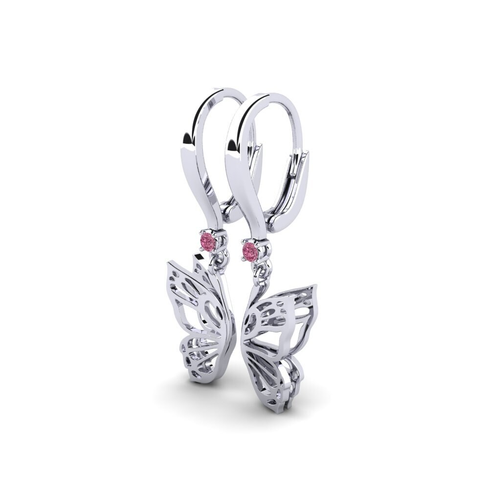 Rhodolite Garnet Earring Belfiore