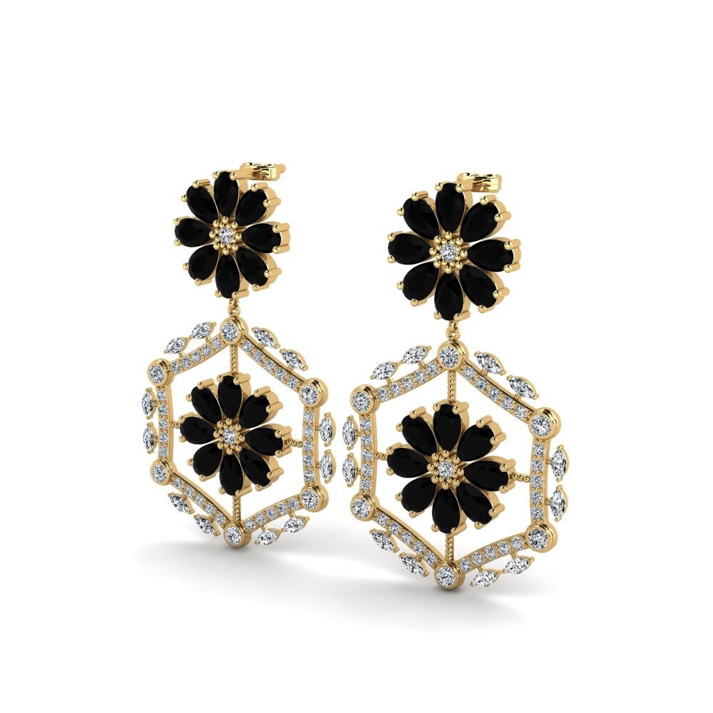 Black Diamond Earring Bellya