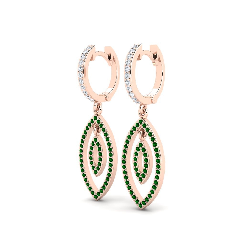 Green Zirconia Women's Earring Belmen