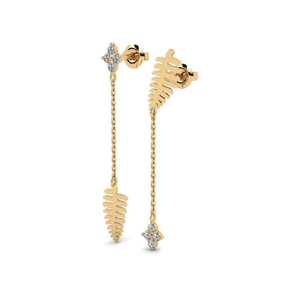 diamond-zirconia Women's ต่างหู Belpasso - SET