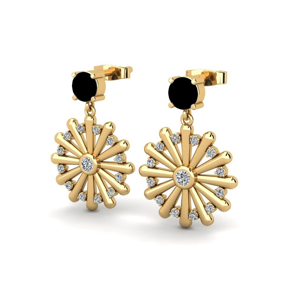 Black Sapphire Women's Earring Bender