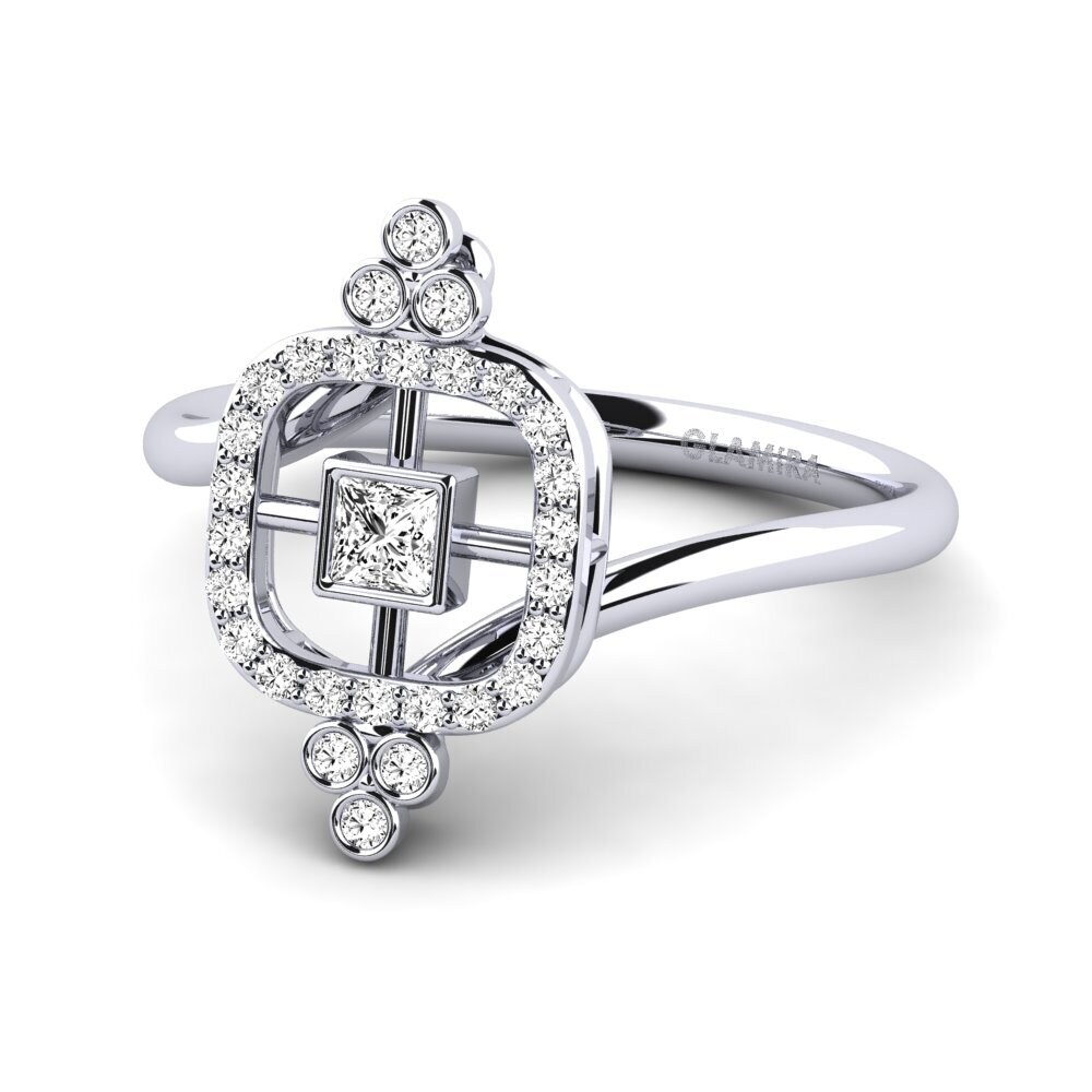 Princesa Moissanita Anillo Benefice