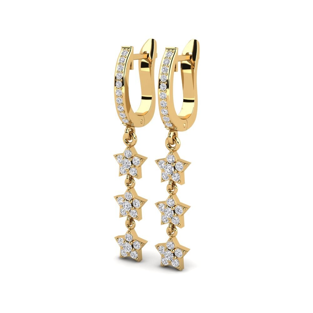 14ct Yellow Gold Women's Earring Benoyes