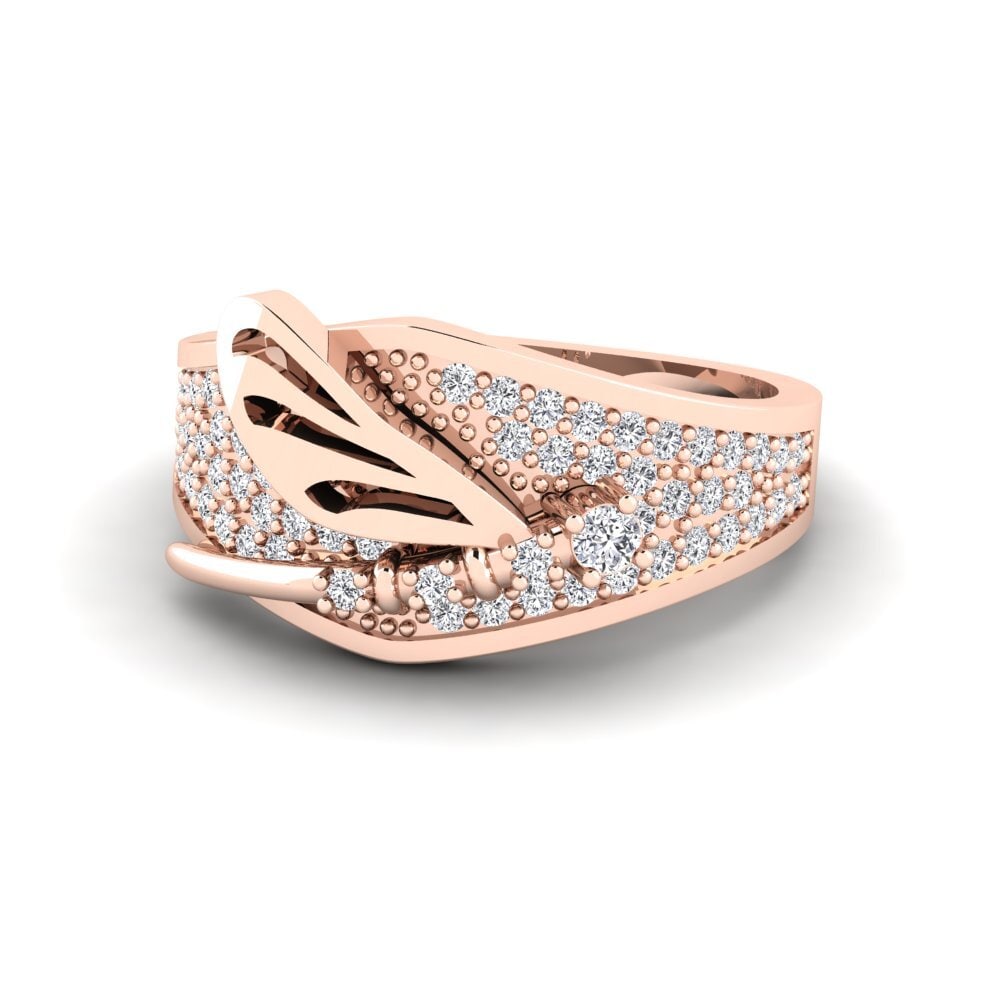 Rotgold 585 Ring Bense