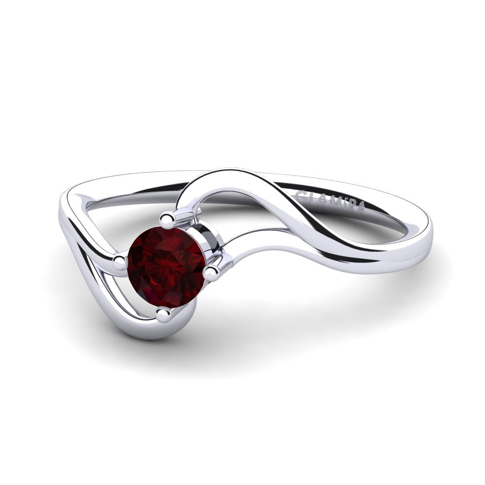 Garnet Engagement Ring Berangaria