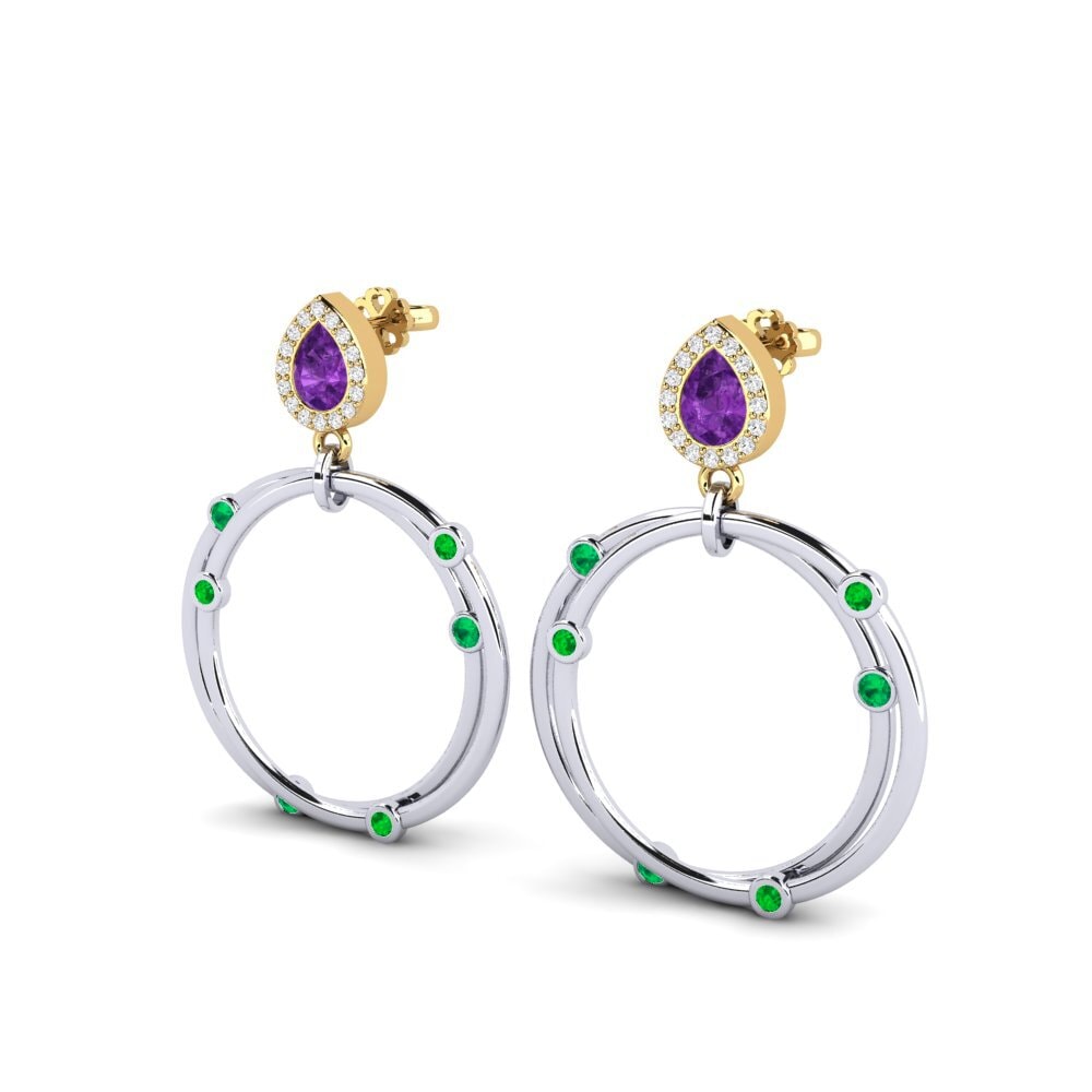 Amethyst SYLVIE Earring Berdea