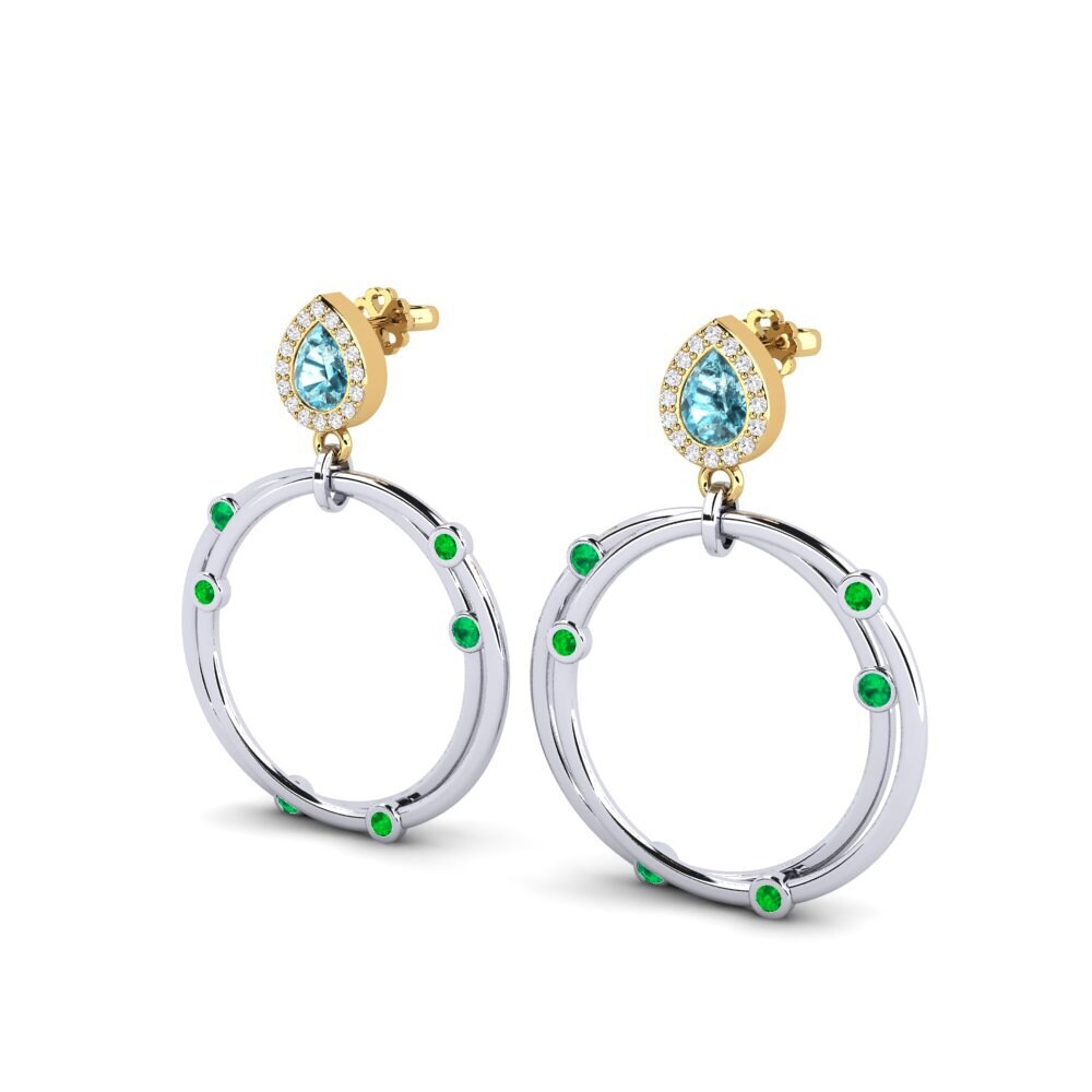 Blue Zircon SYLVIE Earring Berdea