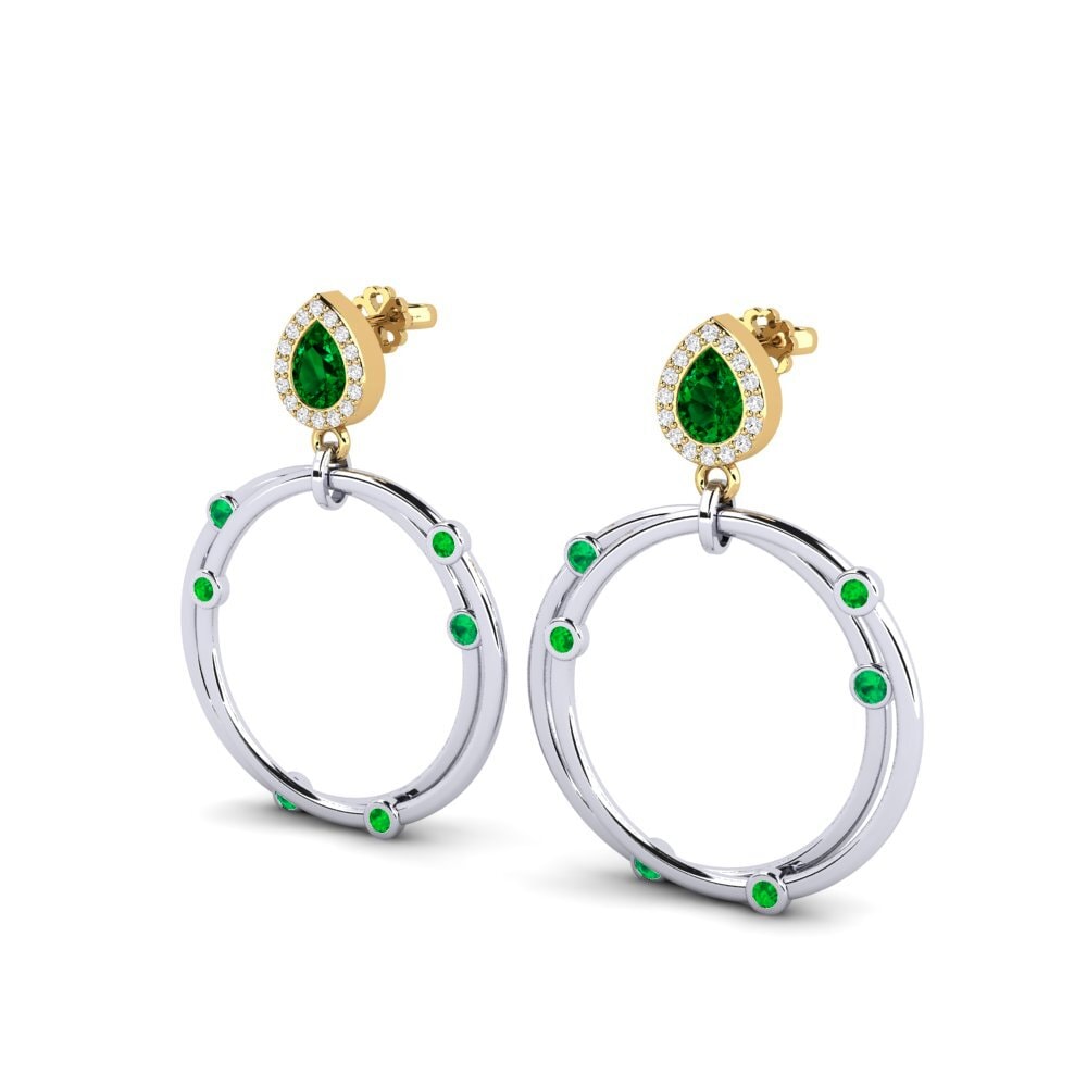 Green Zirconia SYLVIE Earring Berdea