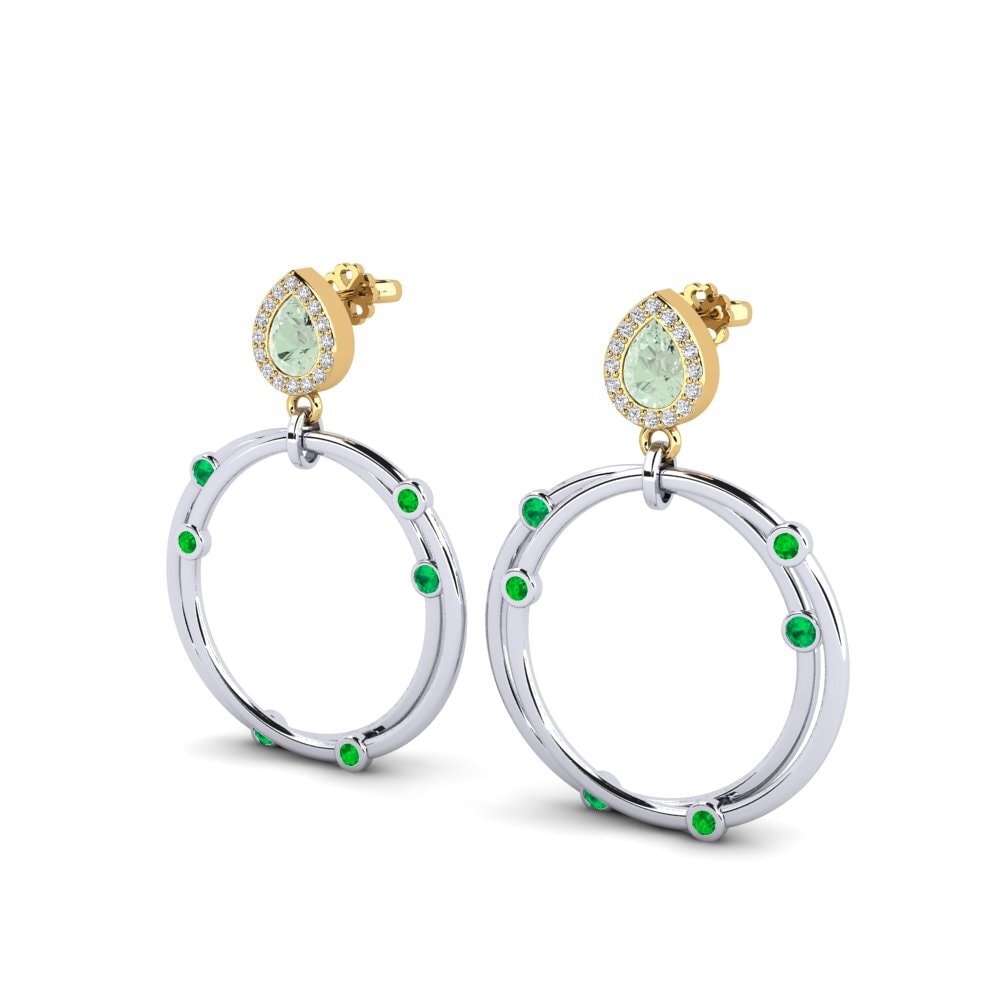 Green Amethyst SYLVIE Earring Berdea