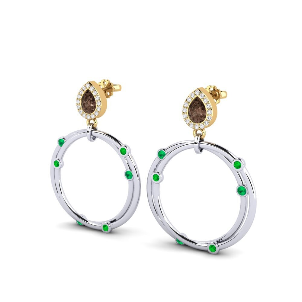 Smoky Quartz SYLVIE Earring Berdea