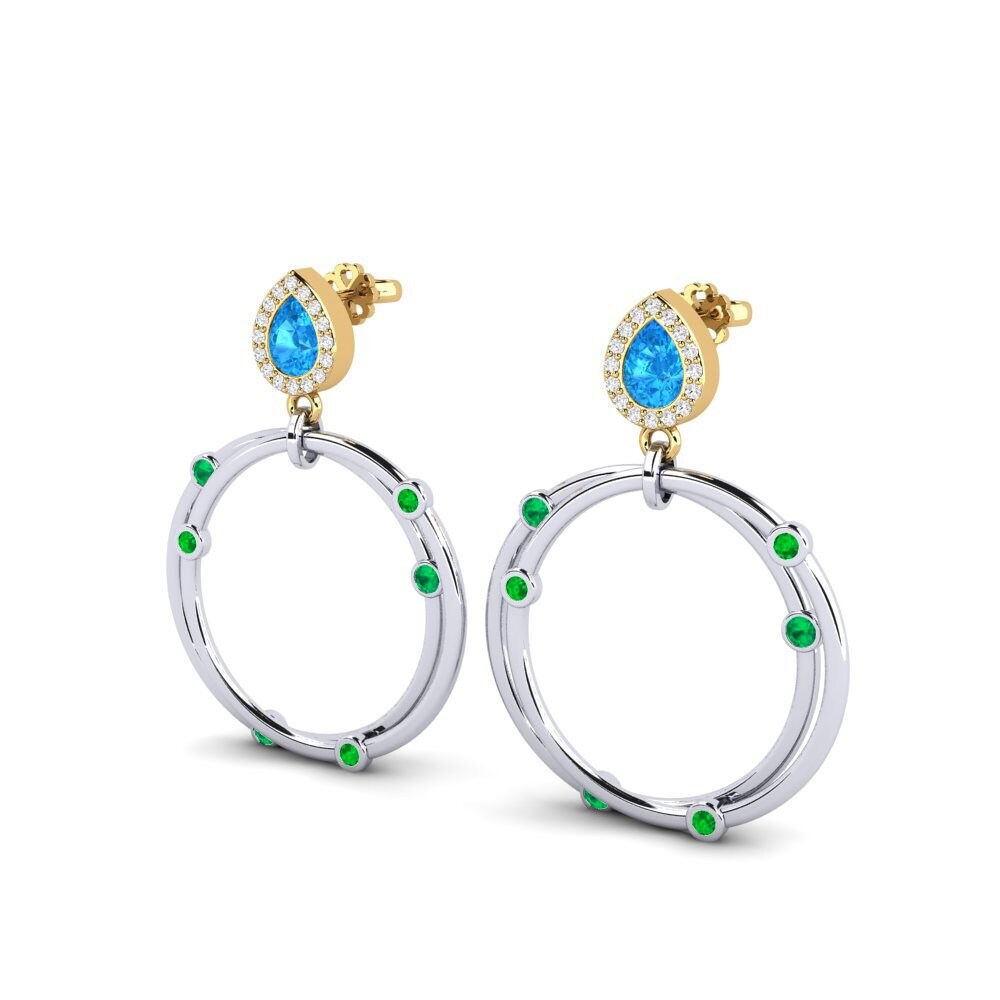 Blue Topaz SYLVIE Earring Berdea