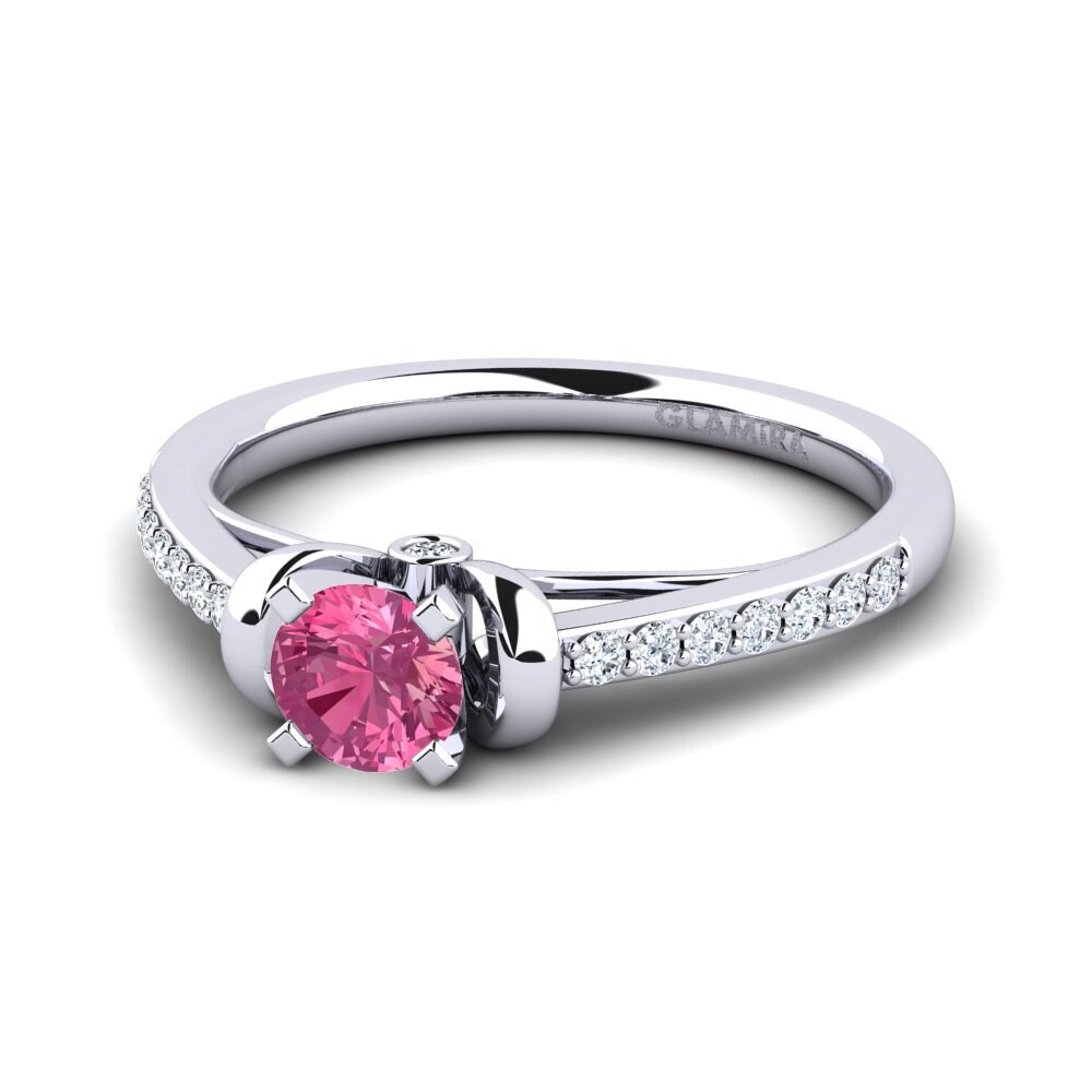 Pink Tourmaline Engagement Ring Berdina