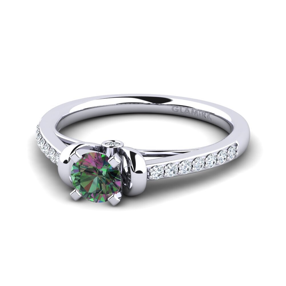 Mystic Topaz Engagement Ring Berdina