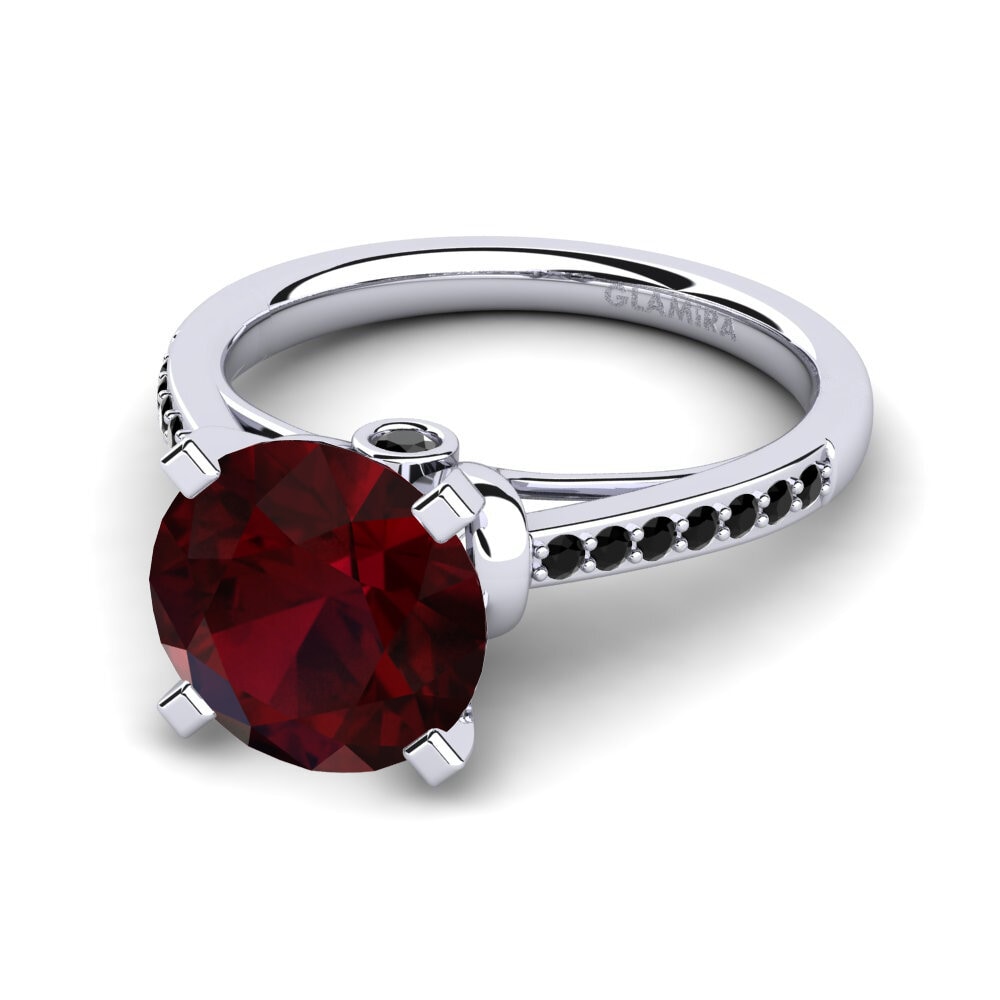 Garnet Engagement Ring Berdina 3.0 crt