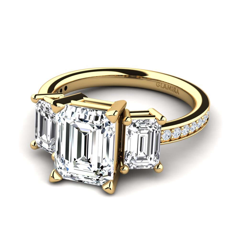 Zirconia Engagement Ring Bernie