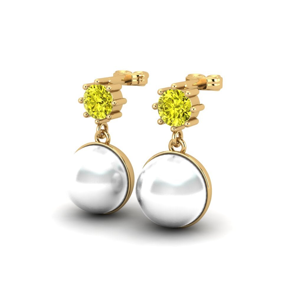 Yellow Diamond Women's Earring Bernieceed