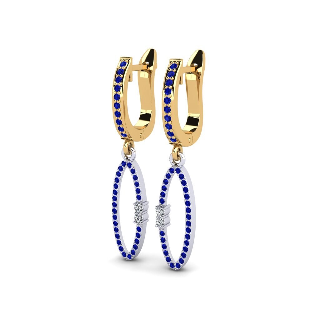 Saphir Damen ohrring Berryes