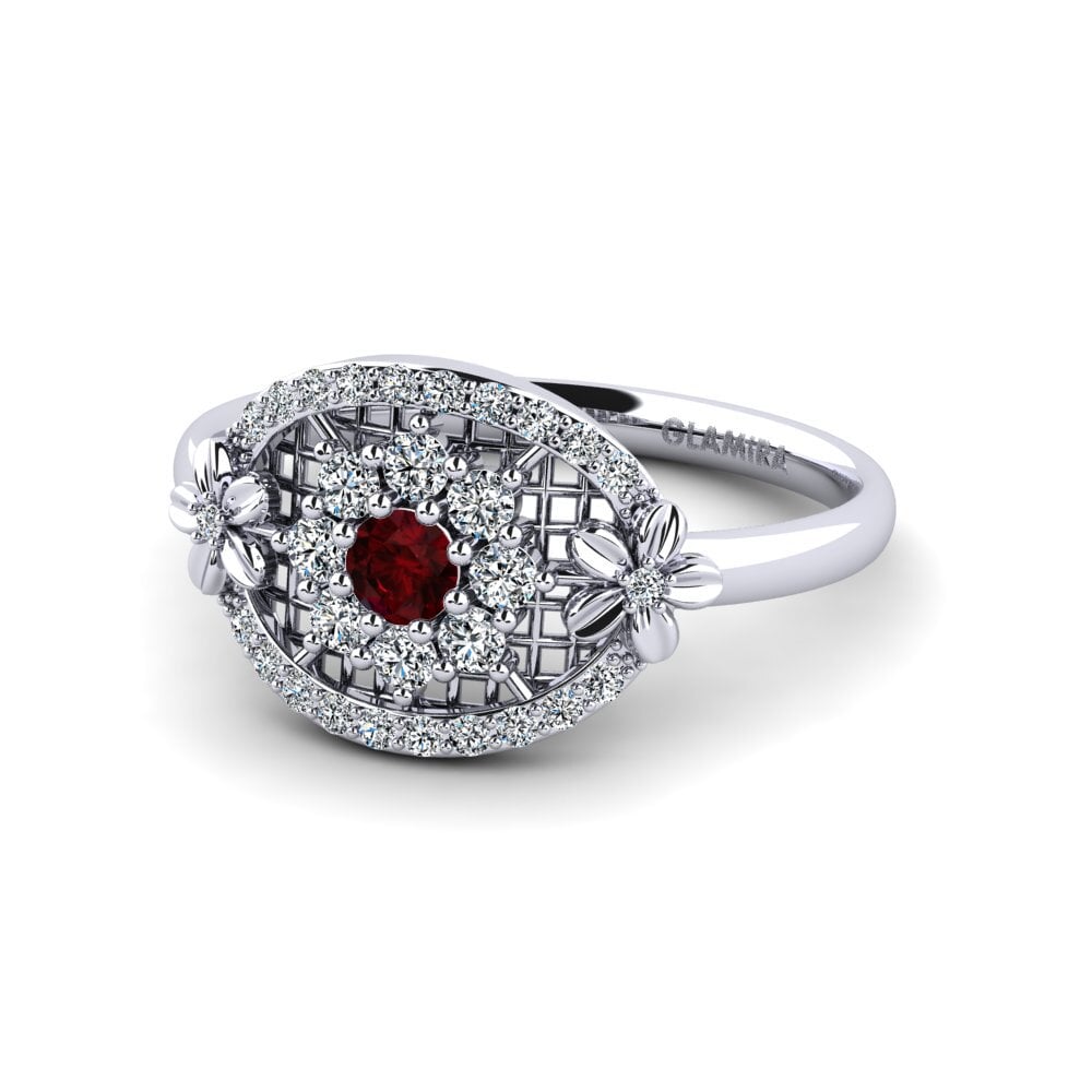 Garnet Ring Bertasa
