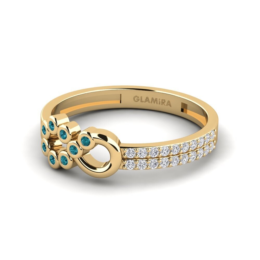 Blauer Diamant Ring Bertemu