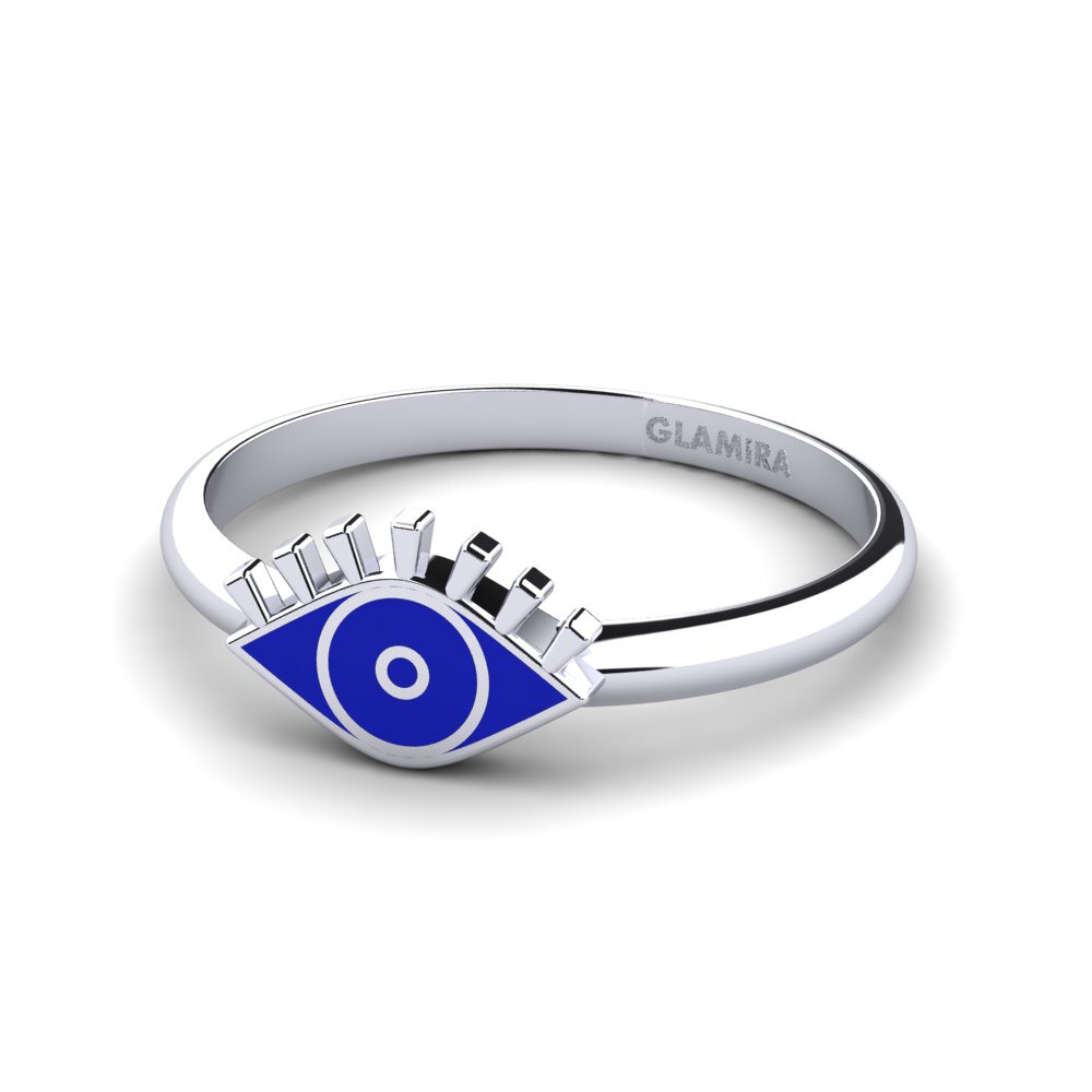 White Silver Ring Beskly