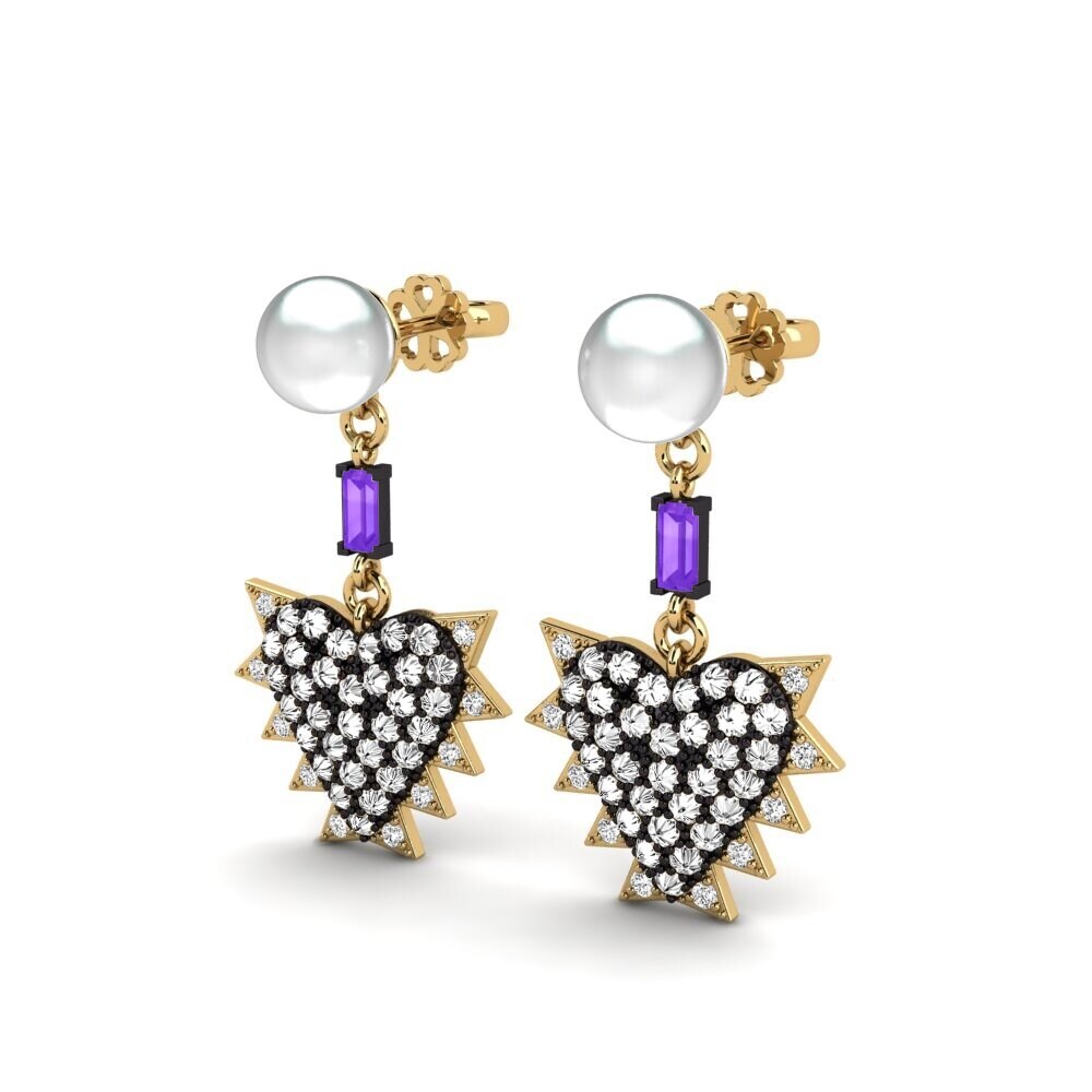 Amethyst Women's Earring Bestofyou