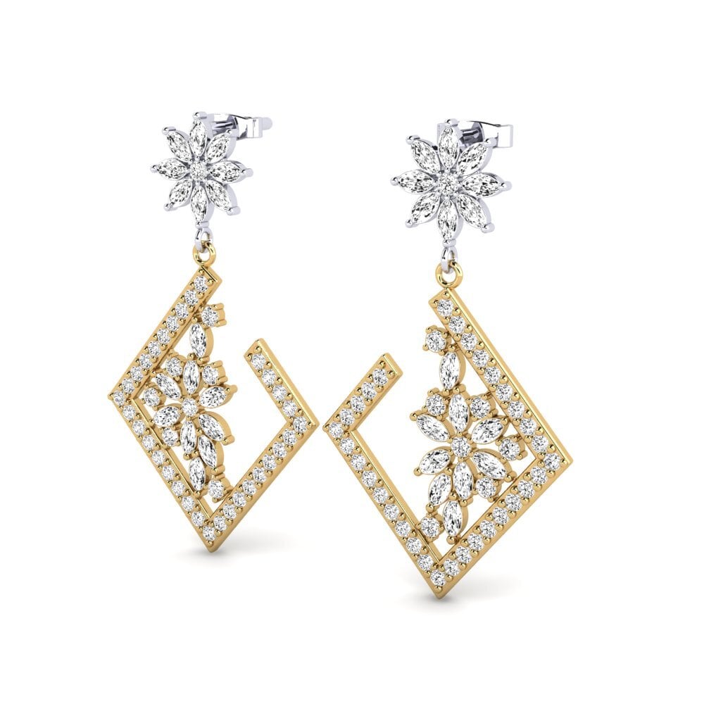 Đá Moissanite Bông tai nữ Bethanie
